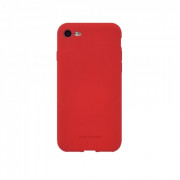 Hana SF matt silicone back cover, Huawei Smart 2019, Red 