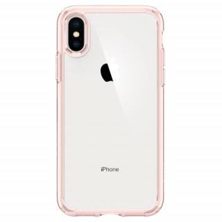 Spigen Ultra Hybrid back cover, iPhone XS, Rose Gold, translucent Mobile