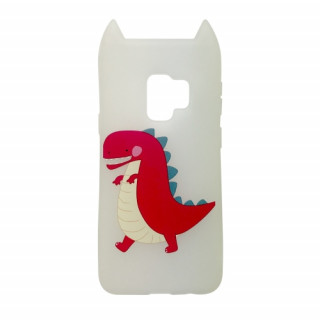 Hana Pop silicone back cover, Galaxy S9, Dino Mobile