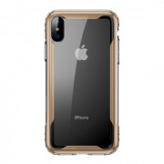 Baseus Armor silicone back cover,iPhone XS Max, Gold 