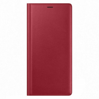 Samsung Galaxy Note leather book case, Red Mobile