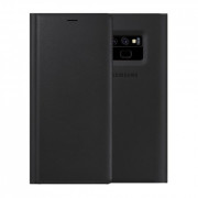 Samsung Galaxy Note leather book case, Black 