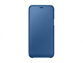 Samsung Galaxy A6 flip cover case, Blue Mobile