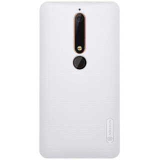 Nillkin Super Frosted Nokia 6.1 back cover, White Mobile