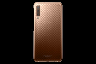 Samsung Galaxy A7 (2018) back cover, Gold Mobile