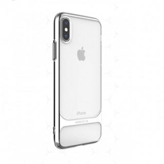 Hana Ceramic plastic  back cover, iPhone XR, silver Mobile