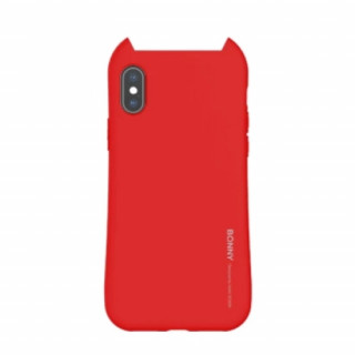 Hana Bonny silicone back cover, Huawei P20 Lite, Red Mobile