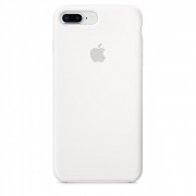 Apple iPhone Plus-7 Plus silicone back cover, White 