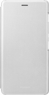 Huawei P9 Lite book cover case, White Mobile