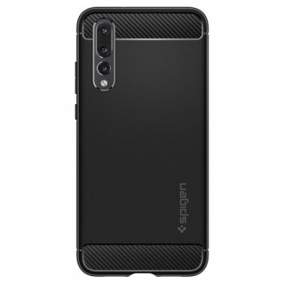 Spigen Rugged Armor back cover, Huawei P20 Pro, Black Mobile