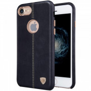 Nillkin Englon protective leather back cover iPhone 8, Black 