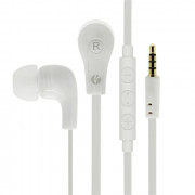 VCOM earphone microphone DE213 White 