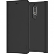 Nokia 5.1 flip cover case, Black 