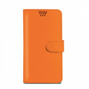 Celly Slide UP univ. 3.5"-4" flip case bor, orange 