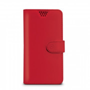 Celly Slide UP univ. 4"-4.5" flip case bor, Red 