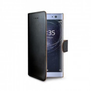 Celly Xperia XA2 Ultra flip case, Black 