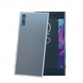 Celly Xperia XZ silicone back cover, translucent Mobile