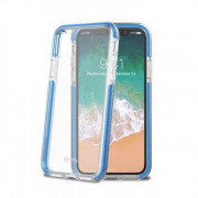 Celly iPhone plastic  back cover, Blue 