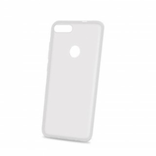 Celly Huawei P-Smart silicone back cover, translucent Mobile