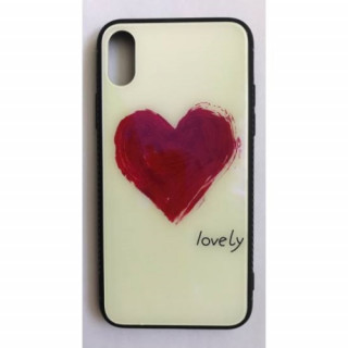 BH677 mobile case BLU-RAY glass Heart Iphone X Mobile