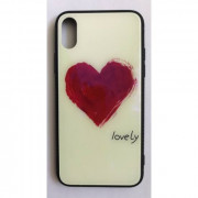 BH676 mobile case BLU-RAY glass Heart Iphone 7/8 