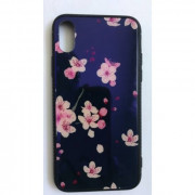 BH656 mobile case BLU-RAY glass Full Pink Flower Iphone 7/8 