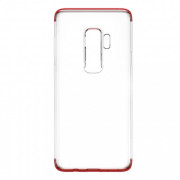 Baseus Armor silicone back cover, Galaxy S9+, Red 