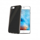 Celly iPhone silicone back cover, Black Mobile