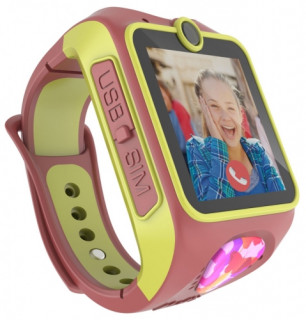 MyKi Junior kids smart watch Red-yellow Mobile