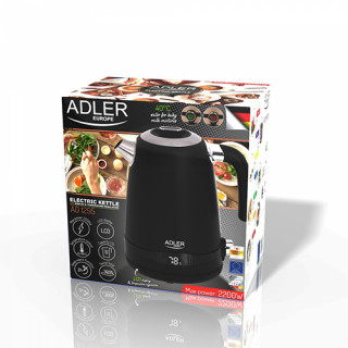 Adler AD1295B kettle LCD, 1,7L Home