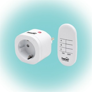 Home TH 3011 remote controllable network socket  with remote control Home