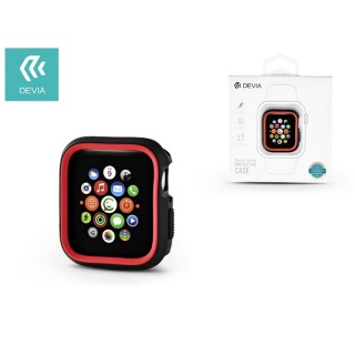 Devia ST323904 Dazzle Apple Watch 44m Black/Red Protective Case Mobile