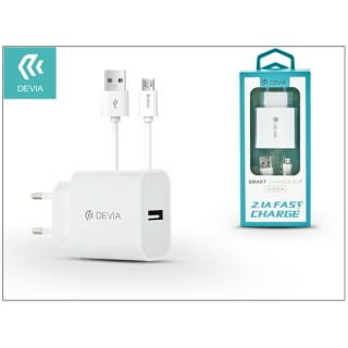 Devia ST301117 Smart 2.1A Micro USB White AC Charger charger Mobile