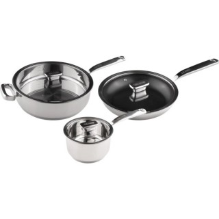 Zanussi Positano 3pcs stainless steel cookware Set Home