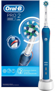 Oral-B Pro 2 2000 Cross Action electric toothbrush, black Home