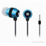 Gembird Metal microphone earphone Blue thumbnail