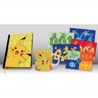 Abysse - Pokemon - darčeková sada- A5 zápisník, hrnček, pohľadnica Merch