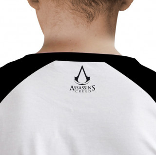 ASSASSIN´S CREED - T-shirt  "Crest" white & black - premium (XXL) Merch