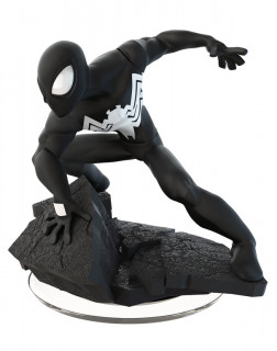 Black Suit Spider-Man - Disney Infinity 3.0 Marvel Battlegrounds Figure Merch