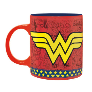 DC COMICS - Mug - 320 ml - Wonder Woman Action Merch