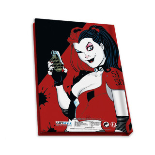 DC COMICS - Pck Mug340ml + KeyringPVC + Notebook "Harley Quinn" Merch