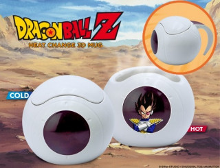 DRAGON BALL - Mug 3D - Heat Change - VEGETA Spaceship Merch