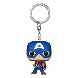 Funko Pocket Pop! Marvel New Classics - Captain America Vinyl Figura kľúčenka Merch