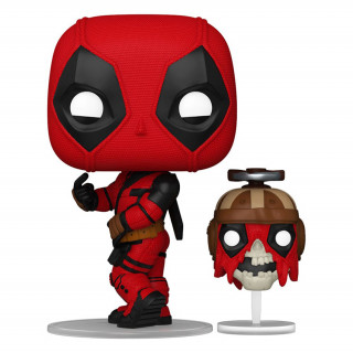 Funko Pop! #1400 Marvel: Deadpool Wolverine - Deadpool with Headpool Vinyl Figúrka Merch