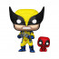 Funko Pop! #1403 Marvel: Deadpool Wolverine - Wolverine with Babypool Vinyl Figúrka thumbnail