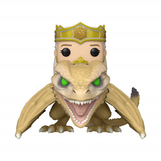 Funko Pop! #305 Rides Deluxe: House of the Dragon - Queen Rhaenyra with Syrax Vinyl Figúrka Merch