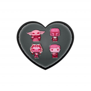 Funko Pop! 4-Pack Pocket Pop! Disney Star Wars - The Mandalorian Happy Valentines Day Box Vinyl  Merch