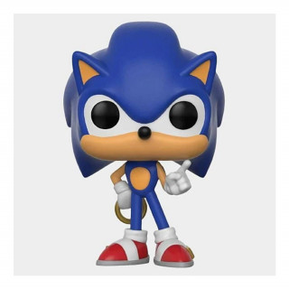 Funko Pop! Games: Sonic The Hedgehog - Sonic With Ring 283# Vinyl Figúrka Merch