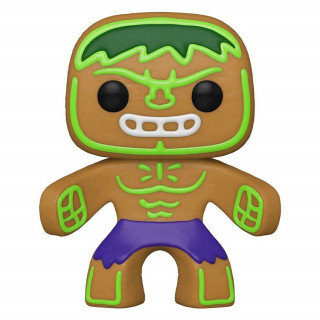 Funko Pop! Marvel: Holiday - Gingerbread Hulk #935 Bobble-Head Vinyl Figúrka Merch