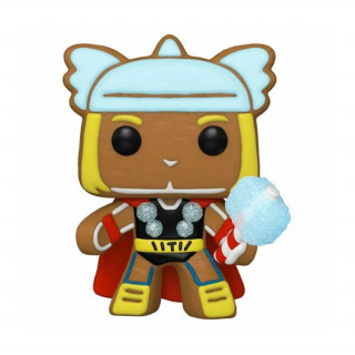 Funko POP! Marvel: Holiday - Gingerbread Thor #938 Bobble-Head Vinyl Figúrka Merch